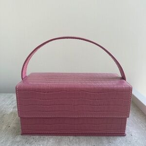L’Afashar Ida Pink Embossed Bag